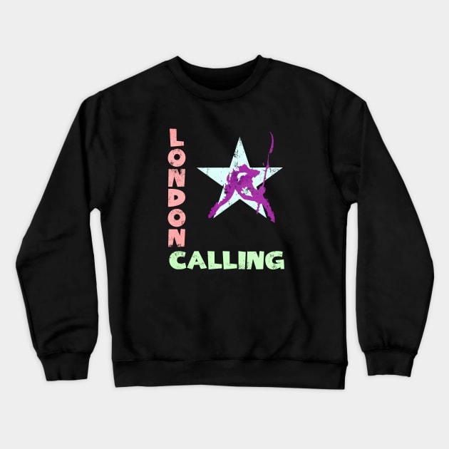 LONDON CALLING Crewneck Sweatshirt by KIMIDIGI